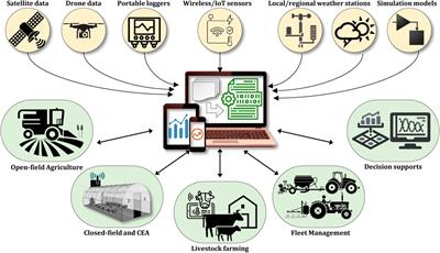 Digitalization of agriculture for sustainable crop production: a use-case review